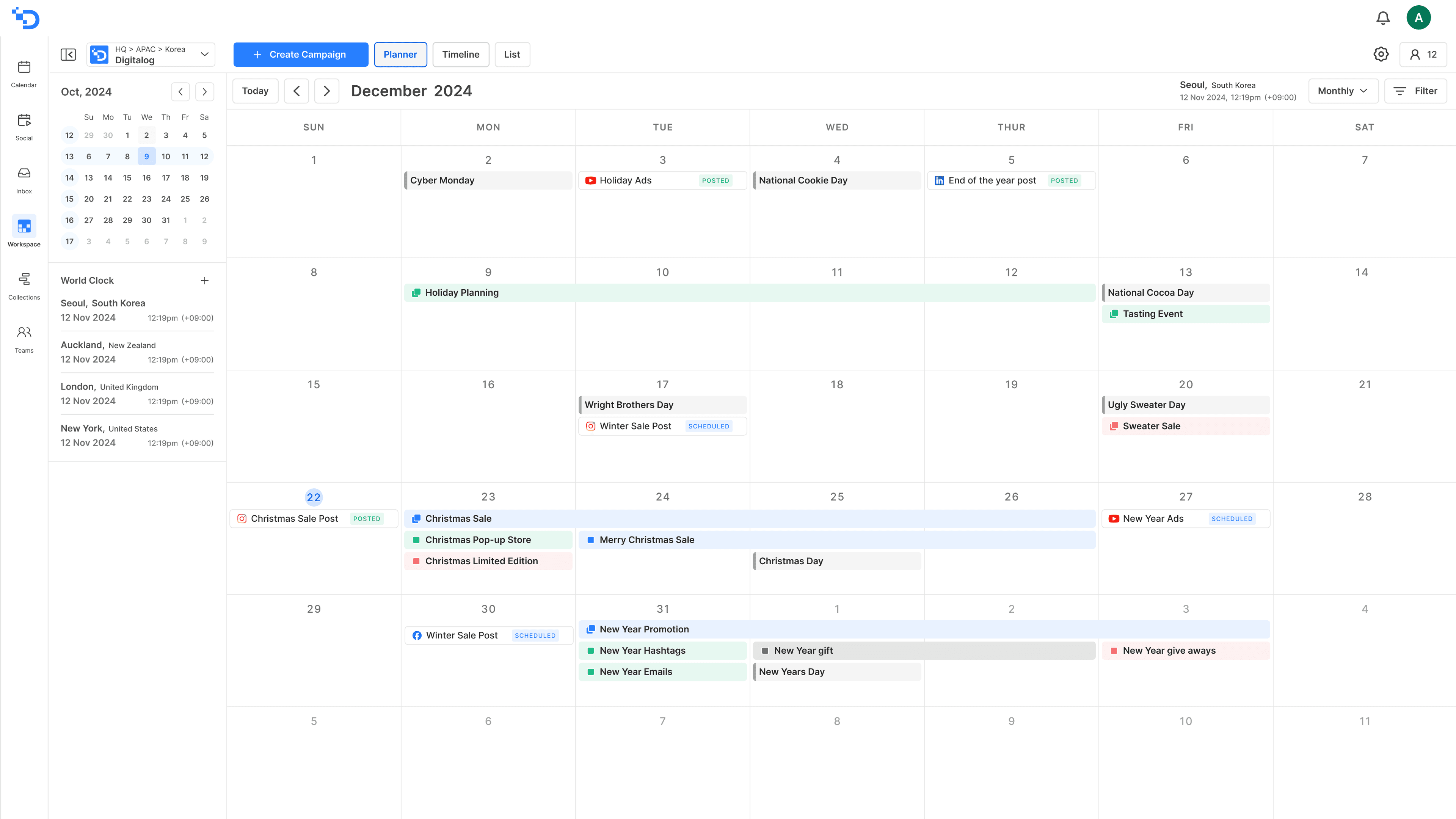 workspaceMonthly