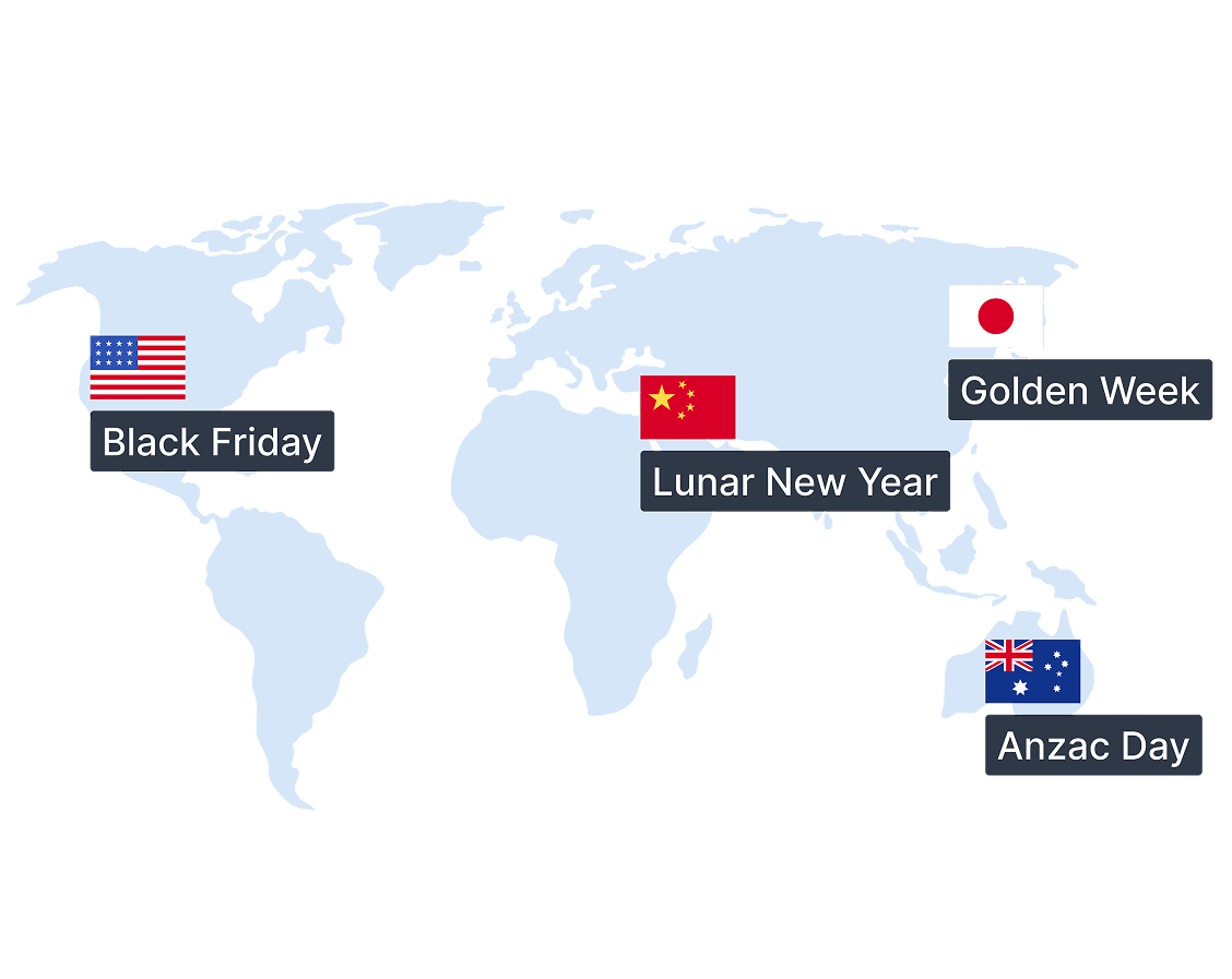 Global Holiday
Awareness