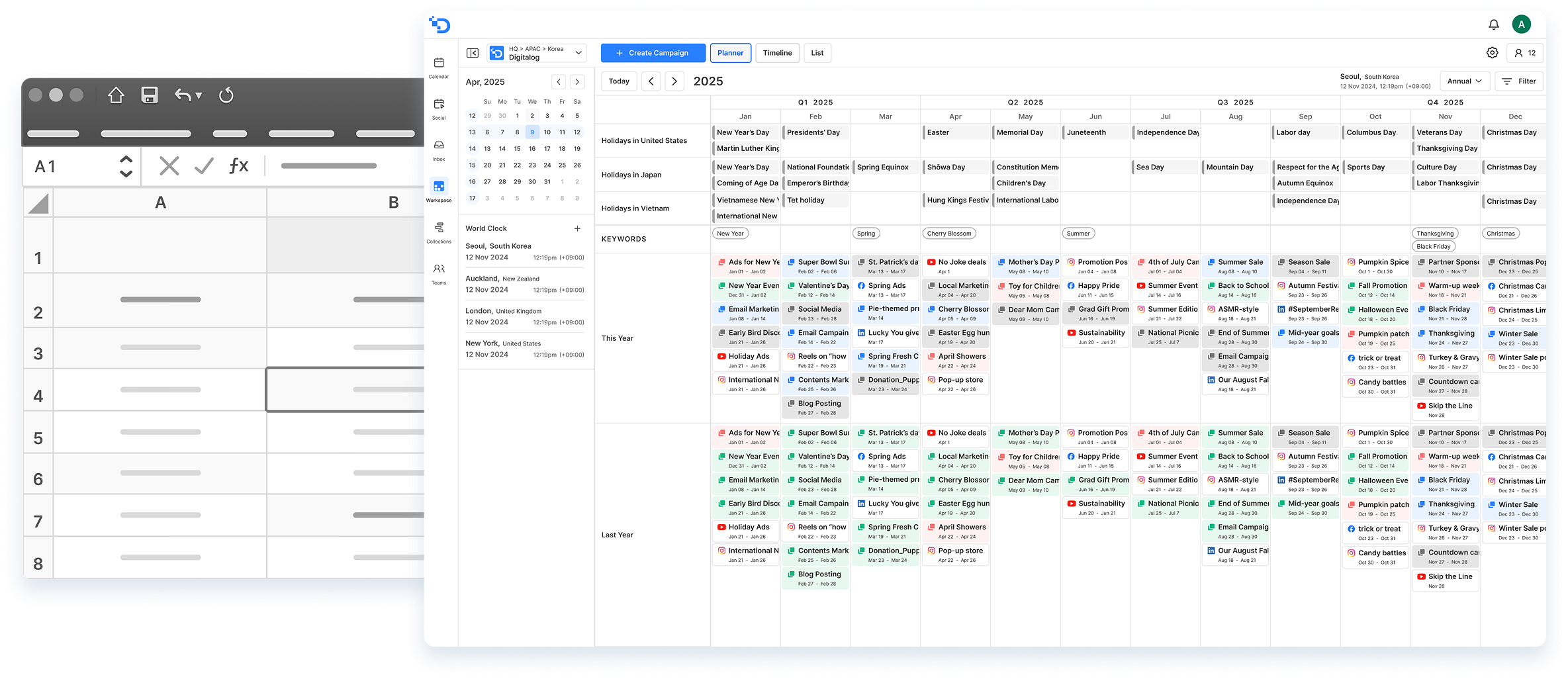 Smart Marketing Calendar